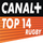 FR - CANAL+ TOP 14 HEVC logo