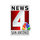 USA - NBC 4 SAN ANTONIO TX (WOAI) logo