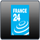 USA - FRANCE 24 ENGLISH HD logo