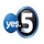 [IS] YES 5 UHD logo