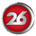 DOMINICAN - CANAL  26 TV logo