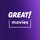 UK - GREAT! MOVIES (UK) logo