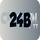 |IR| 24B HD logo