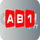 |BE| AB1 HD logo