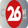 |URUGUAY| Canal 26 logo