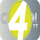 |ARGENTINA| CANAL 4 logo