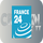 |UK| France 24 ENG HD logo