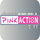 |EXYU| PINK ACTION logo