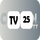 |CH| TV 25 HD logo