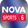 GR ▎NOVA SPORTS 6 HD logo