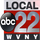 US (F2) ABC (WVNY - Burlington, VT-Plattsburgh, NY) logo