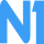 EXYU| N1 HD logo