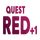 UK - QUEST RED +1 logo